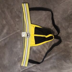 Nasty Pig Jock Strap - Yellow/Black - XL